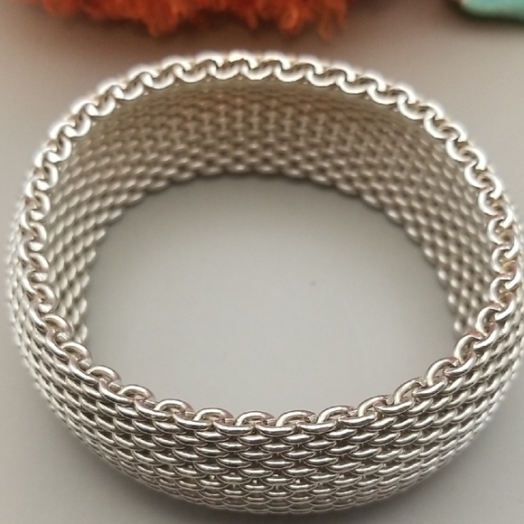 Tiffany & Co. Somerset Mesh Weave Bracelet - Picture 7 of 8